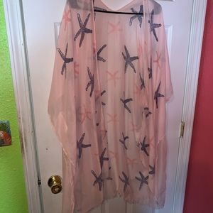 Starfish swimsuit cover up